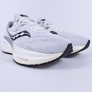Saucony Triumph 20 Womens 8 Max Cushion Neutral Road Running Shoes White